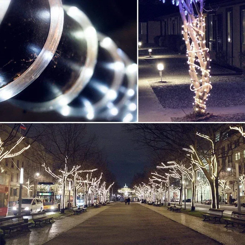 Solar LED Rope Lights - Waterproof 8 Modes 6