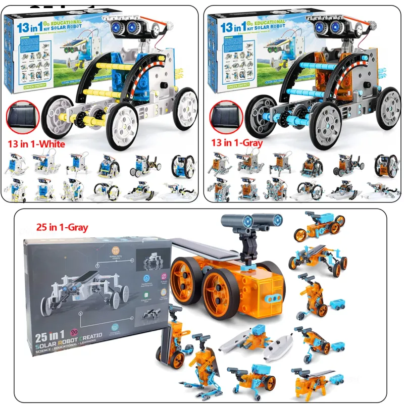13 in 1 Solar Robot DIY Kit 6
