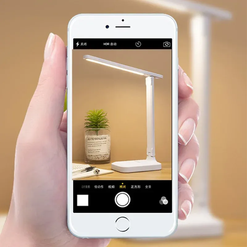 6000mAh LED Desk Lamp with USB Charging 2