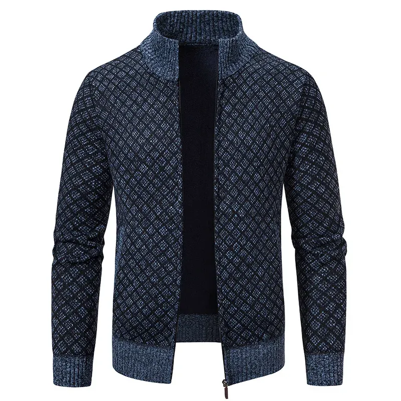 Men's Korean Slim Fit Knit Cardigan 6
