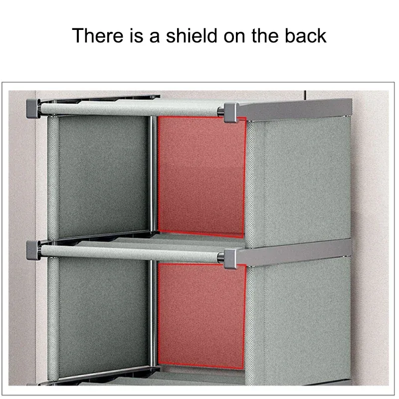10 Tier Vertical Shoe Shelf 6