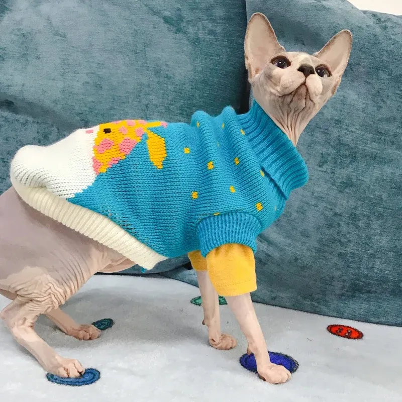 Cute Cat Winter Sweater Costume 6