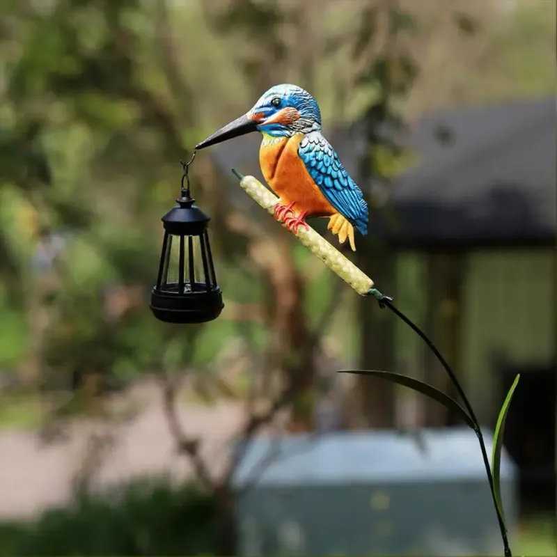 Solar Hummingbird Garden Light 4