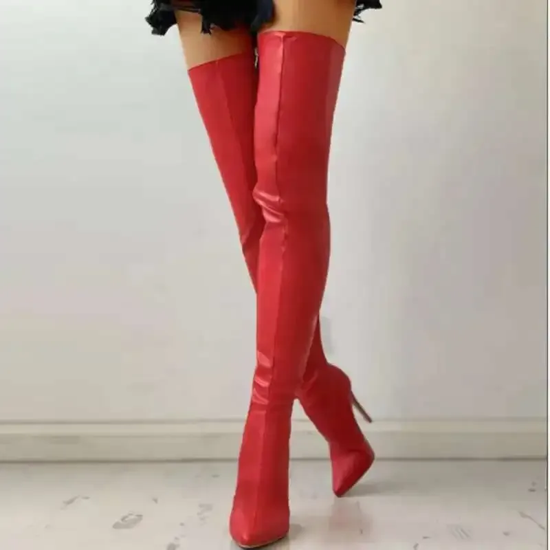 Big Size Over Knee High Heel Boots 5