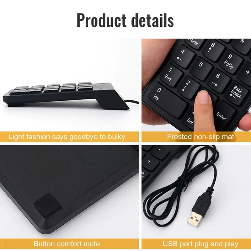 18-Key USB Numeric Keypad 5