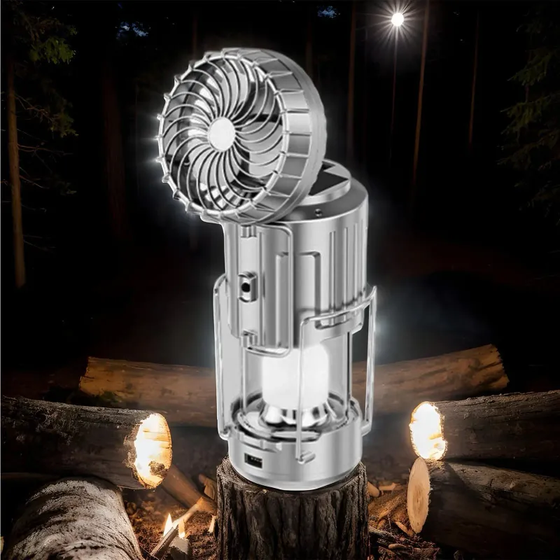 Solar LED Camping Lantern with Power Bank 3
