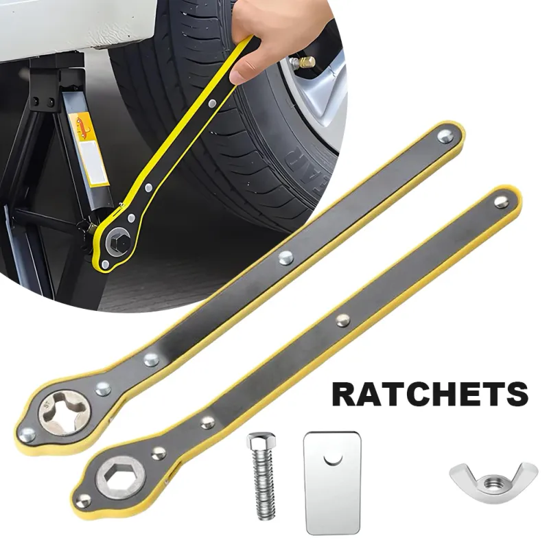 Labor-Saving Scissor Jack Wrench 2