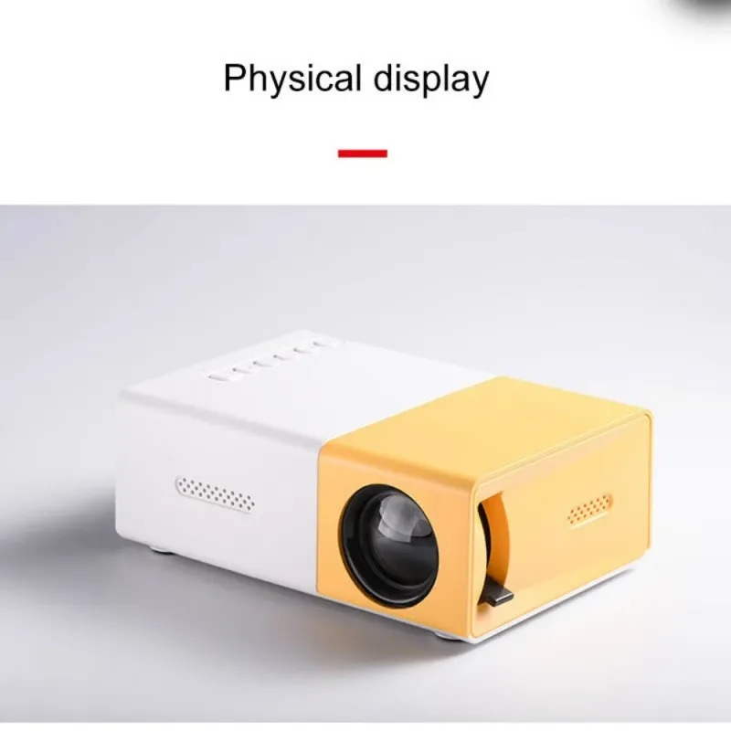 YG300 Mobile Home Projector with Screen Mirroring 5