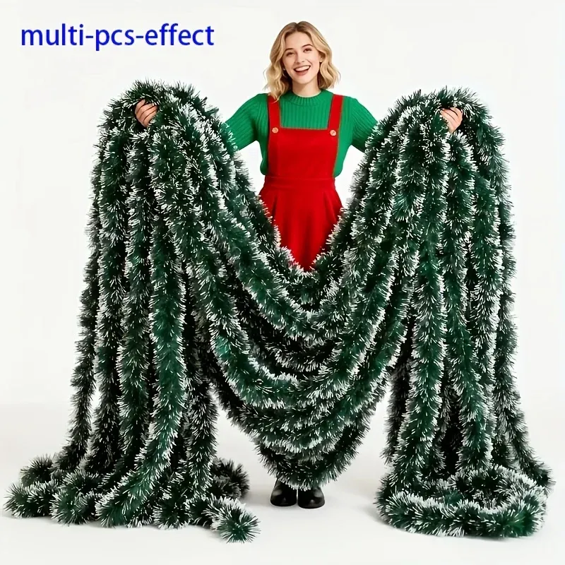 Christmas Tinsel Garland 6M/14M 1