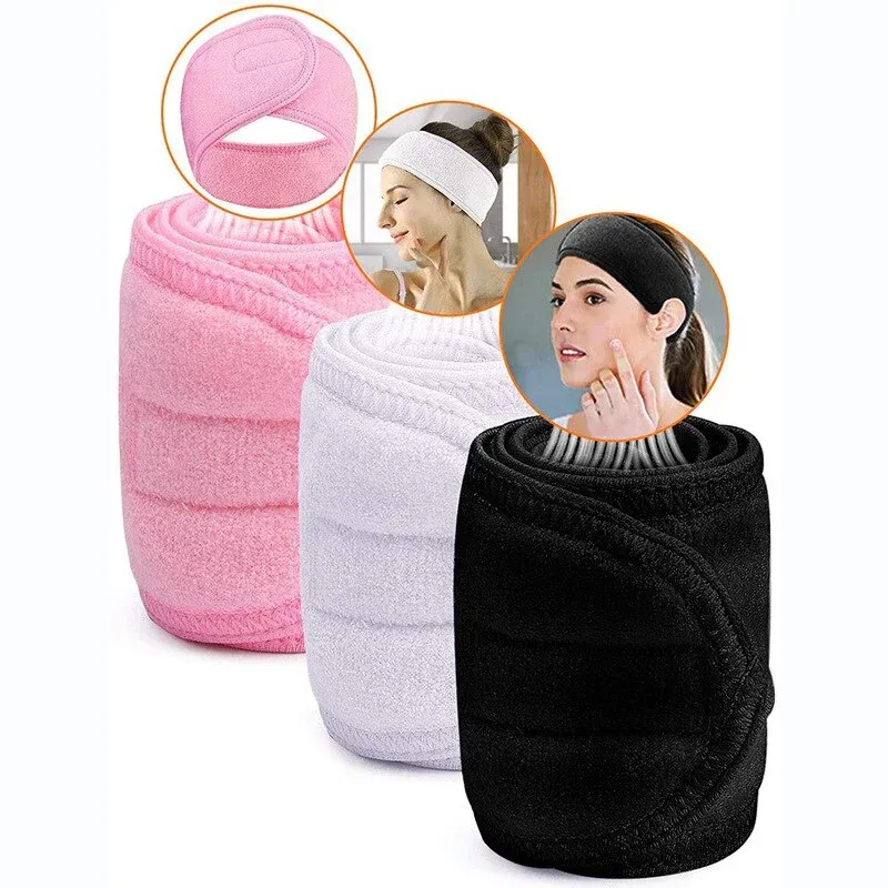 Terry Cloth Facial Spa Headband 3