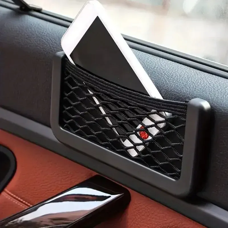 Car Organizer Storage Bag with Phone Holder 5
