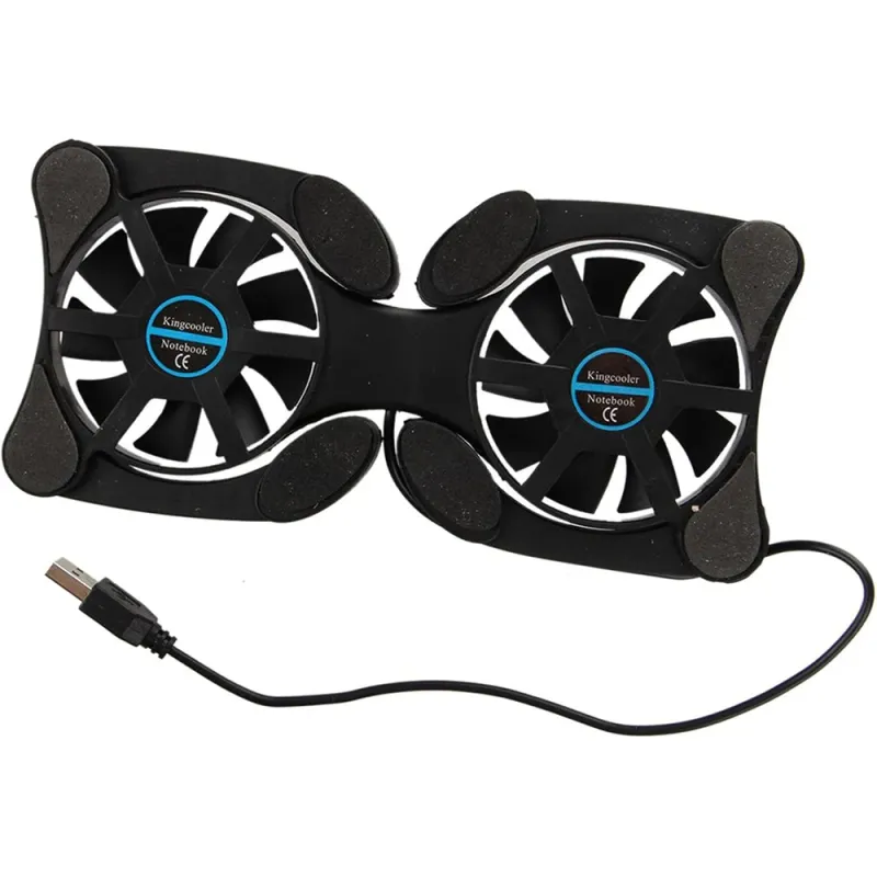 Foldable USB Laptop Cooling Fan Stand 1