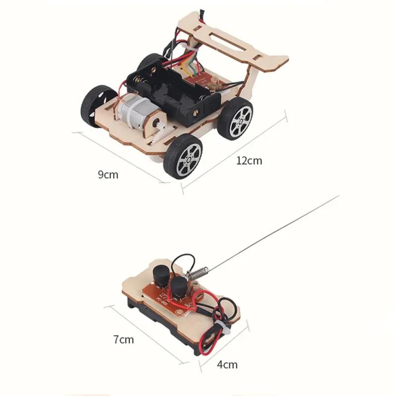 DIY RC Car STEM Kit for Kids 6