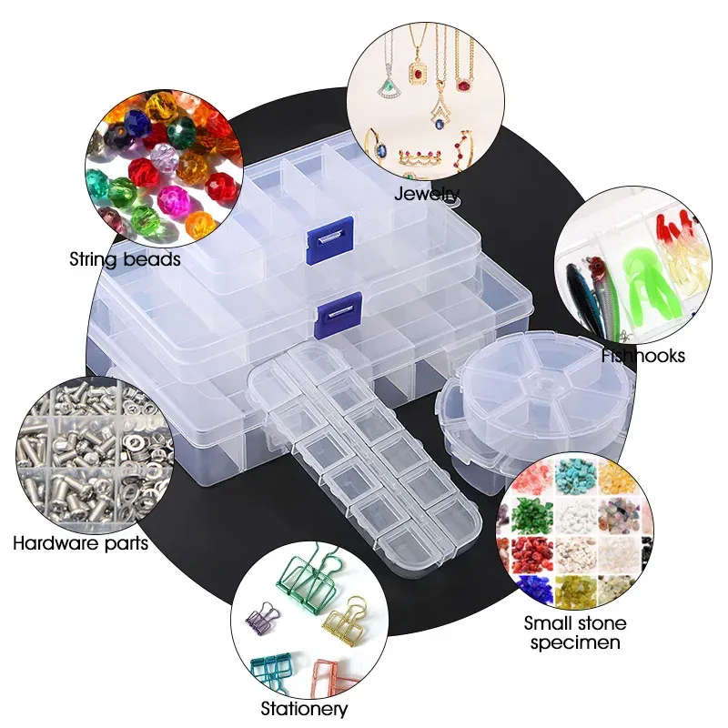 Transparent Jewelry Organizer Box 6