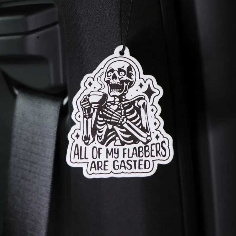 Skeleton Car Aromatherapy Pendant 4