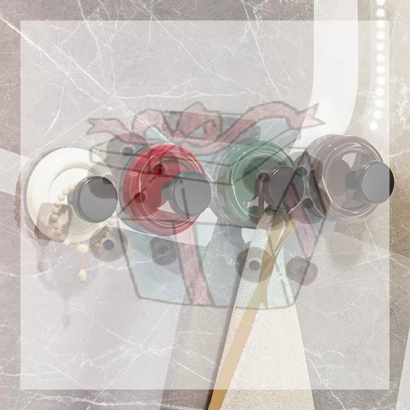 Colorful Suction Cup Wall Hooks 1