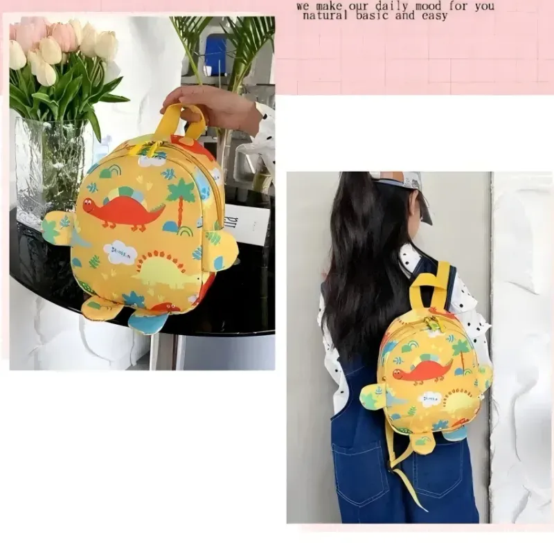 Cartoon Dinosaur Kids Backpack 1