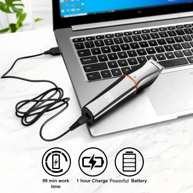 Kemei 6-in-1 Beard Trimmer Kit 2